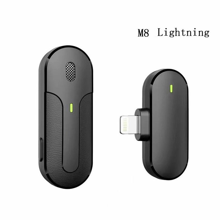 Green Wireless Microphone ( Lightning Connector )