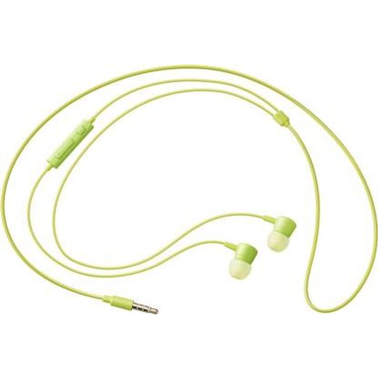 Samsung HS130 Stereo Headset with Microphone, In-Ear Wired Headphones with Built-in Control, 3.5mm Headphone Connector - Green