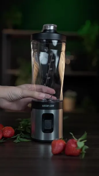 Green Lion ProJet Blender with 120W Power in UAE | Self Cleaning - Black Color |  (GNPJ7BLDRBK)