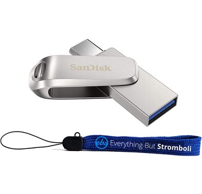 SanDisk Ultra Dual Drive Luxe USB Type-C 512GB Flash Drive for Smartphones, Tablets, and Computers - High Speed USB 3.1