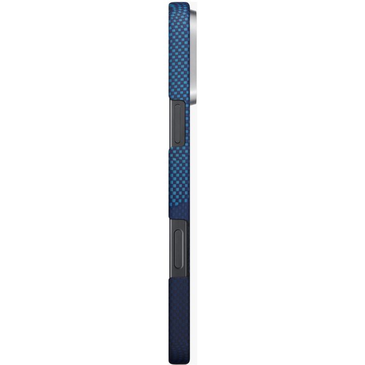 Pitaka Tactile Woven Ultra Slim Case for iPhone 16 Pro, Woven Touch, Compatible with MagSafe, Raised Camera Lip - Over the Horizon 