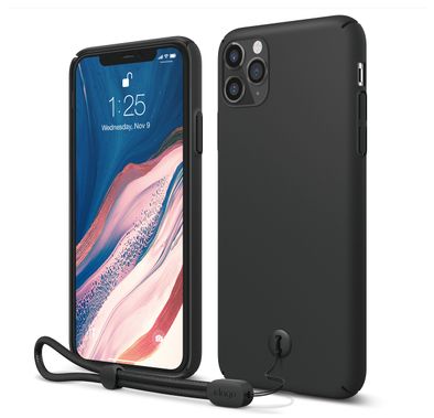 Elago Slimfit Strap Case for iPhone 11 Pro Max - Black