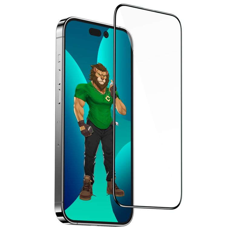 Green Lion 3D PET HD Glass Screen Protector for iPhone 14 Pro - Clear