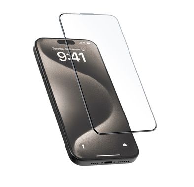 واقي شاشة Froog HD لهاتف iPhone 16 Pro Max، مضاد لبصمات الأصابع، مقاوم للماء، مقاوم للخدش - شفاف