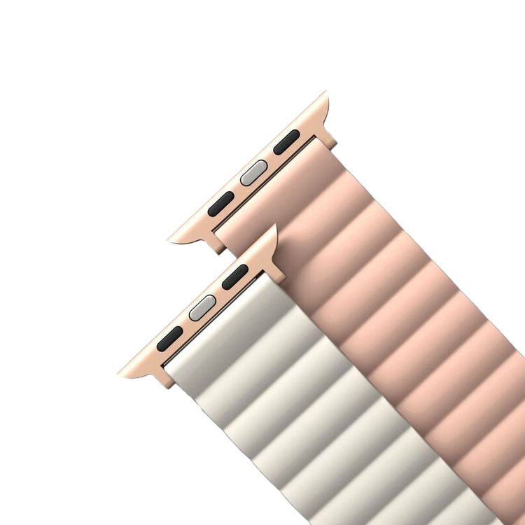 Uniq Revix Reversible Magnetic Apple Watch Strap - Blush