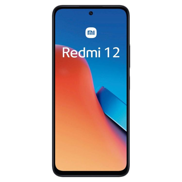 Xiaomi Redmi 12 Smartphone IND Version, RAM 6GB, Storage 128GB, 4G LTE, Dual Sim, 5000mAh Battery, Fingerprint Sensor, GPS, Bluetooth 5.3 - Midnight Black