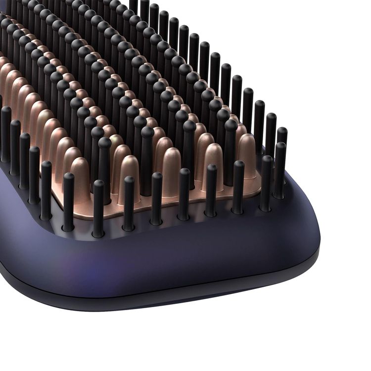 Philips Series 5000 Heated straightening brush-BHH885/03 - Dark Blue