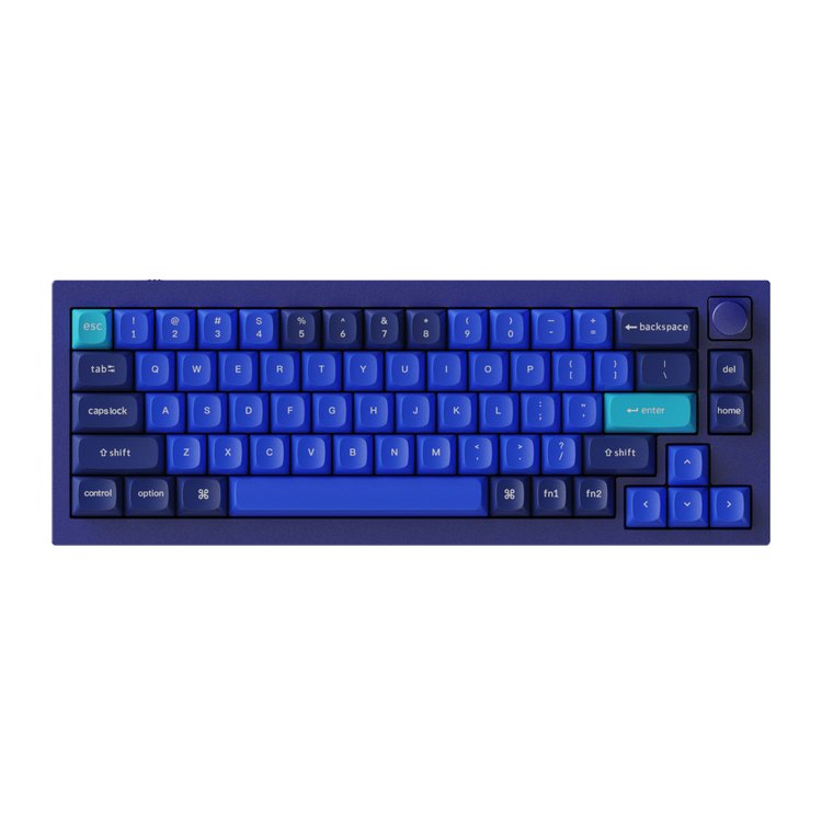Keychron Q2 QMK Gateron G-PRO Mechanical Keyboard with Knob, RGB
