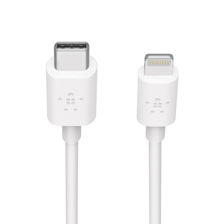 Lightning to USB-C Cable Belkin F8J239BT04-WHT Lightning to USB-C Cable - White