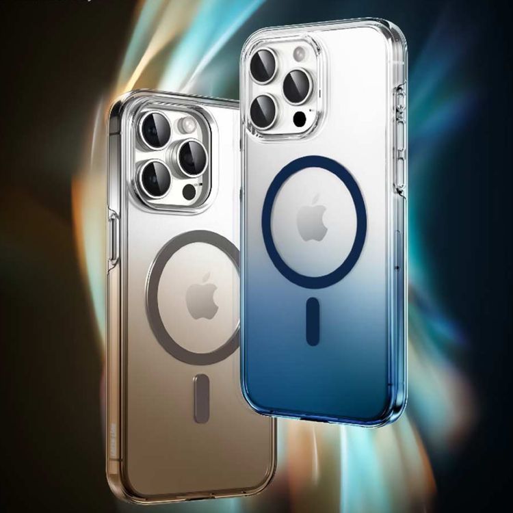 Green Lion iPhone 15 Pro For Gradient Magsafe Case - Titanium