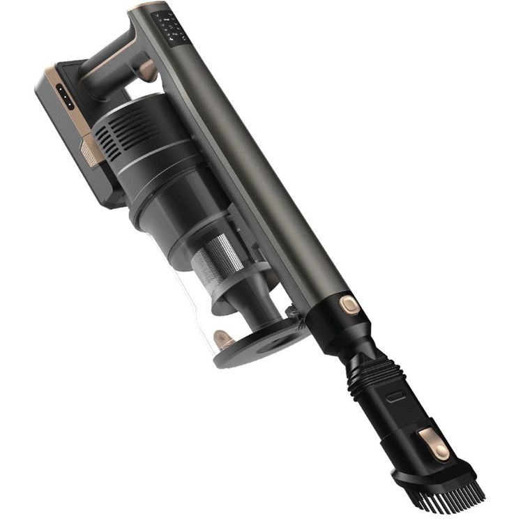 Green Lion Turbo Pro Vacuum Cleaner with 1.4 L Dust Tank Capacity, Up to 45 Minutes Working Time, 4.5 Hours Charging Time, 2200mAh Battery Capacity - Black