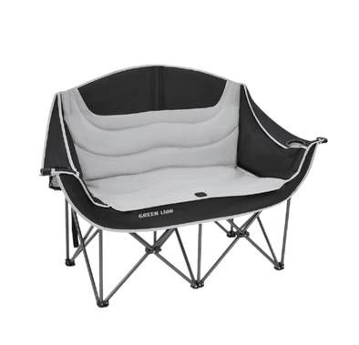 Green Lion Double Camping Chair, 600D Oxford Fabric + Ste...