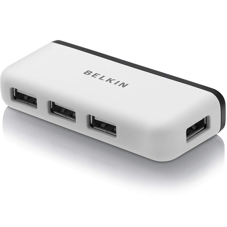 USB Multiport HUB Belkin F4U021bt USB 2.0 Hub 4-Port Hi-Speed USB