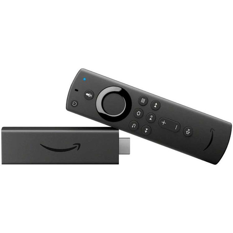 Amazon Fire TV Stick 4K with Sharp Picture Quality, Fast Streaming, Free & Live TV, Alexa Voice Remote & TV Controls, Bluetooth Version 5.0, Prime Video with 4K Ultra HD, WiFi 6 Support, 1.5 Million Movies & TV Episodes - Black