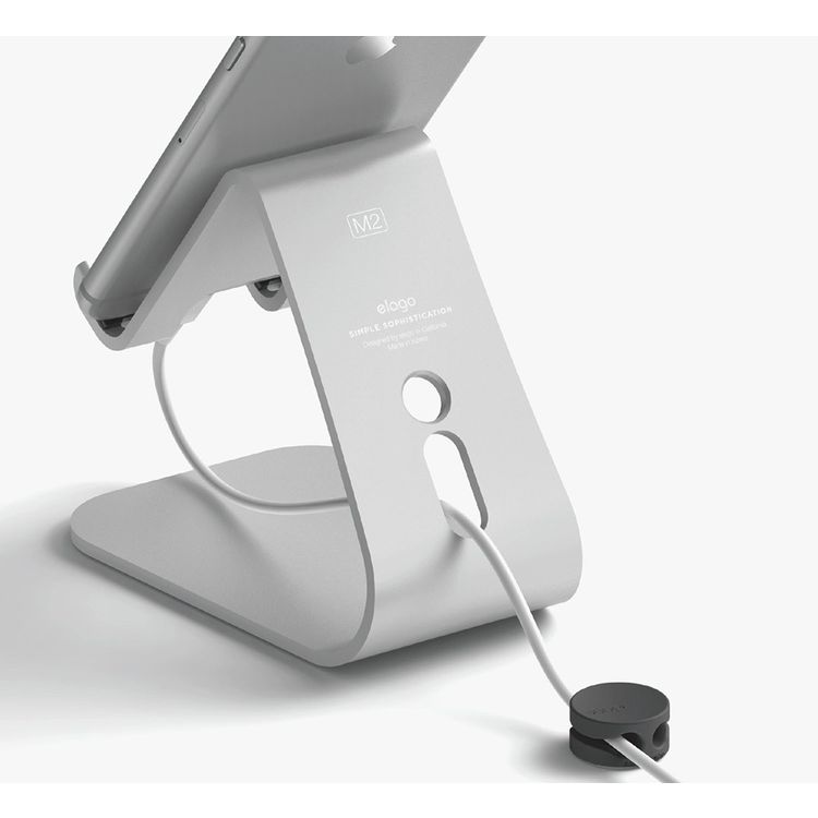 Elago Cable Managament Button, Compatible with Different types of Cables, Power Cord, TV Cable, USB Cable, Home and Office, Desktop Cable, Earphones Organizer, Organized - Black