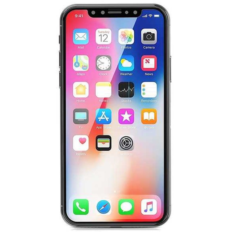 Porodo 3D Full Covered Glass Screen Protector 0.33mm Compatible for iPhone X / Xs - Anti-Scratch - Shock Protection - Easy Installation Tempered Glass with Alignment Frame - Black