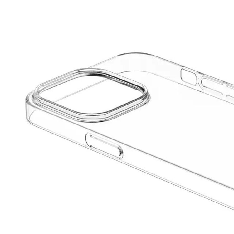 Green Lion Delgado Plus with Camera Protection Case for iPhone 15 Pro Max - Clear