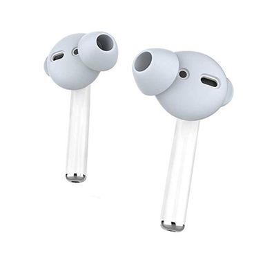 AhaStyle Silicone Cover for Airpods ( 3 Small Pairs ) - Light Blue