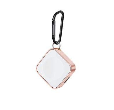 Green Lion Portable Magnetic iWatch Charger  - Rose Gold