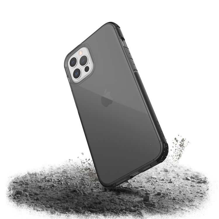 X-Doria Raptic Clear Case with Sleek Design Compatible for iPhone 13 Pro Max (6.7") Anti-Scratch, Easy Access to All Ports, 6ft Drop Tested, Shock Absorbing Rubber Protection Back Cover Suitable with Wireless Charging