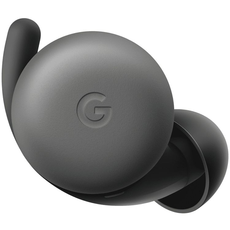 Google Pixel Buds A-Series True Wireless Earbuds, Noise Cancelling, Dynamic Driver Type, Up to 24 Hours Battery Life, 12 mm Diameter Speaker - Charcoal