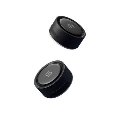 Porodo Soundtec Uniq Speaker with MagSafe Compatibility, Up to 8 Hours Play Time, 220mAh Battery Capacity, 10m Transmission Range, 16 PCS Built-in Magnet, Control Buttons, Ultra-Compact Design - Black