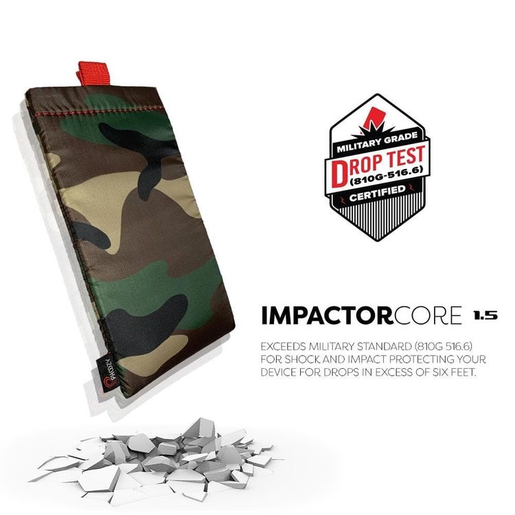 Phoozy Apollo II Series Thermal Mobile Phone Case Capsule, Prevents Overheating, Shock & Impact Protection, Insulated Ultra-Slim Weatherproof Pouch, Extends Battery Life - Squad