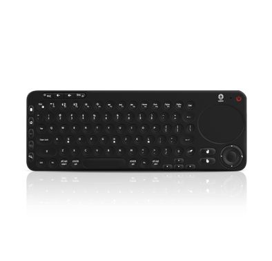 Green Lion Dual Mode Portable Wireless Bluetooth Keyboard ( Pure English ) with Precision Touch Pad Compatible for Windows 8/10, Android, Mac OS, Comfort Design  - Black