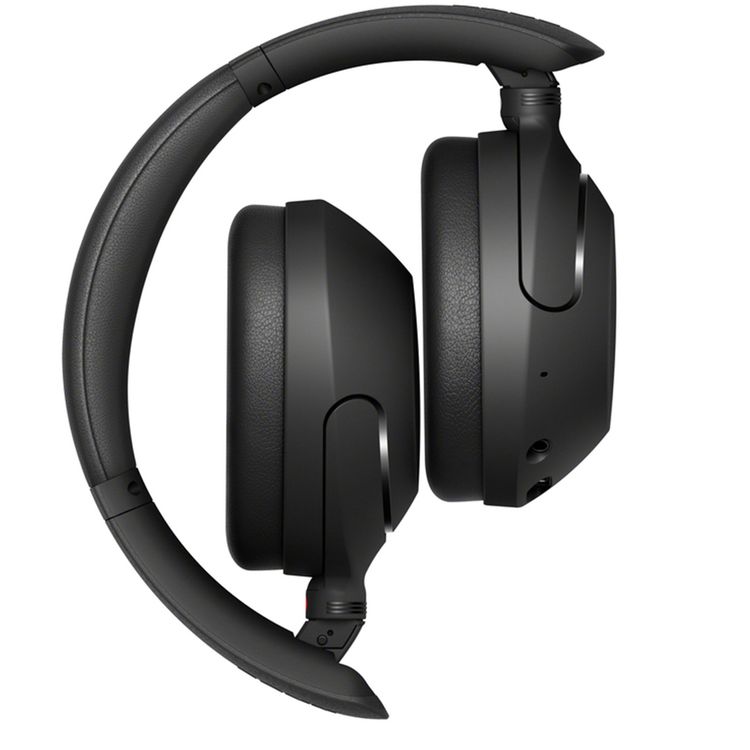 Sony WH-XB910N Wireless Headphones with Noise Cancelling, Compatible with Google Assistant and Alexa, Handy & Foldable Design, Switch Between Devices Effortlessly - Black