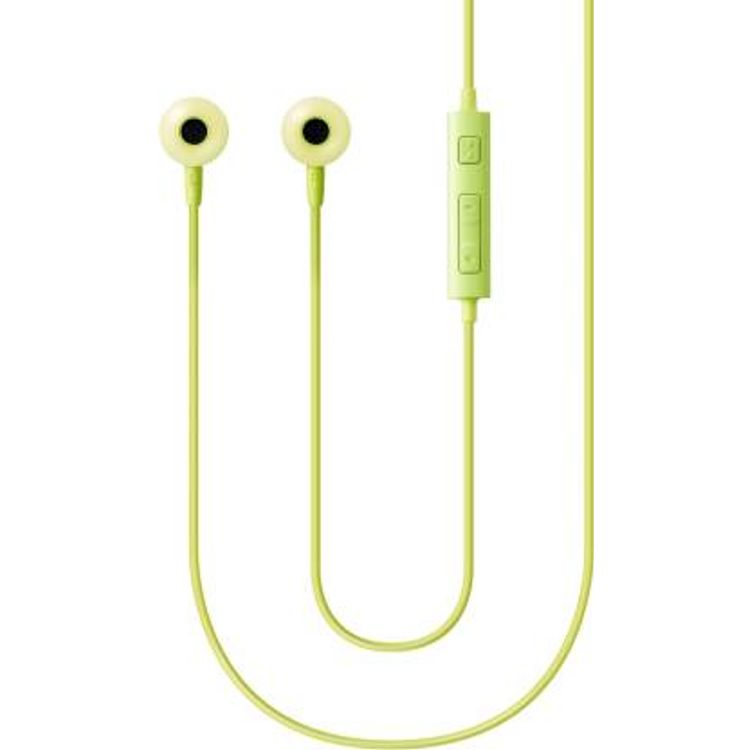 Samsung HS130 Stereo Headset with Microphone, In-Ear Wired Headphones with Built-in Control, 3.5mm Headphone Connector - Green