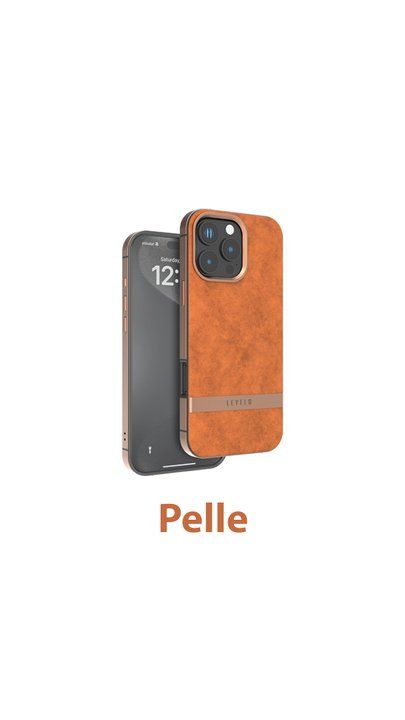 Levelo Pelle Leather Case For iPhone 16 Pro / Pro Max