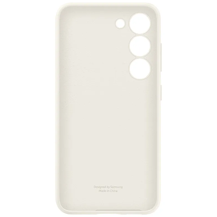 Samsung Galaxy S23+ Silicone Case - Ivory