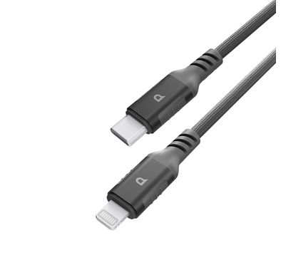 Powerology Power Sync Weave USB-C to Lightning Cable with...