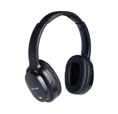 سماعات الرأس اللاسلكية جرين لايون سان سيرو، سعة البطارية 300 مللي أمبير، 30 ساعة من وقت التشغيل، 2.5 ساعة من وقت الشحن، مسافة نقل 10 أمتار، ميكروفون مدمج، خفيفة الوزن، منفذ AUX - باللون الأسود.