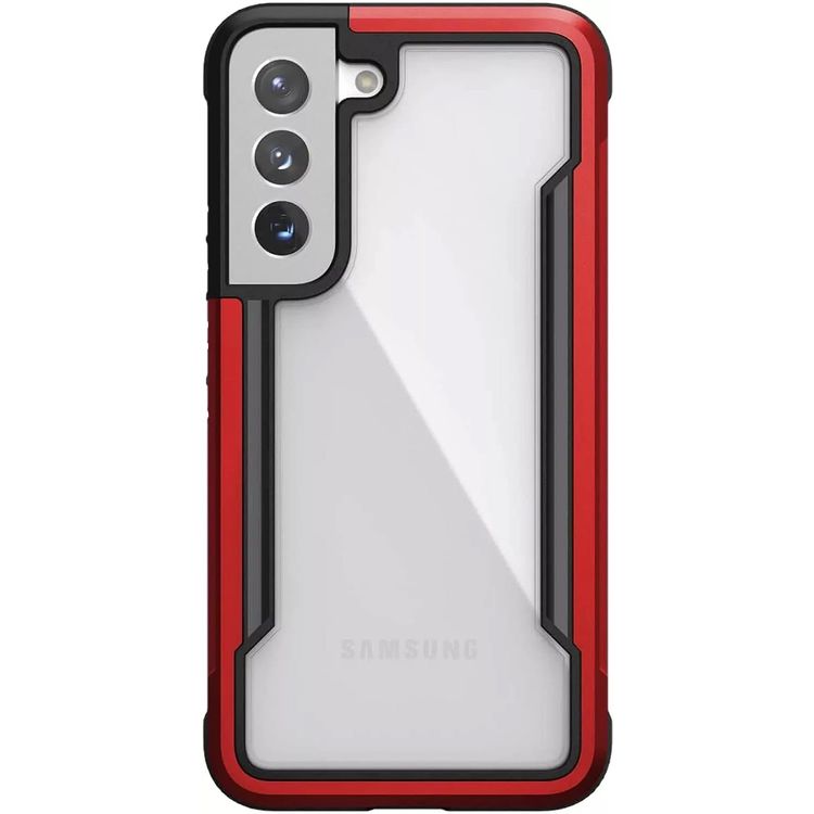 كفر X-Doria Raptic Shield متوافق مع هاتف Samsung Galaxy S22 Plus - أحمر