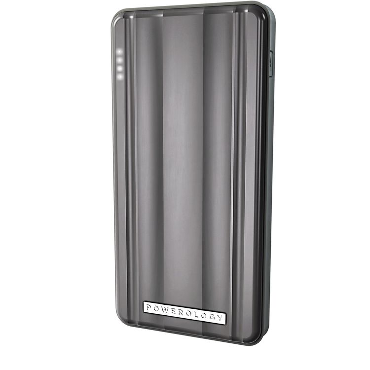 Powerology Slim PD Power Bank 10000mAh 18W - Gray