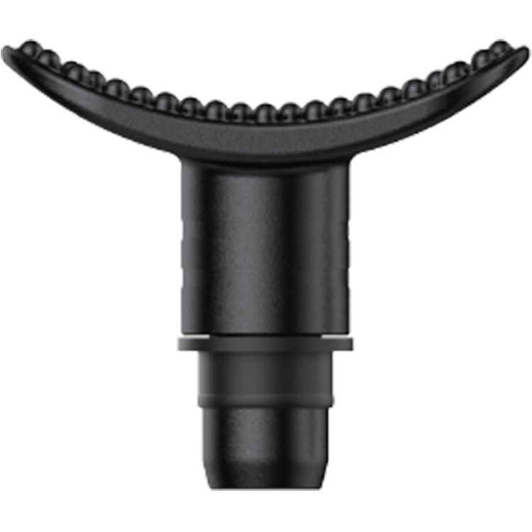 Porodo Multi-Head Relief Deep Massage Gun with Adjustable Massage Intensity, Type-C Fast Charging, Deep Tissue Relief, 30 Speed Levels, LCD Touch Display, 6 Interchangeable Heads, 1500mAh Battery Capacity, 3 Hours  Working Time  - Black