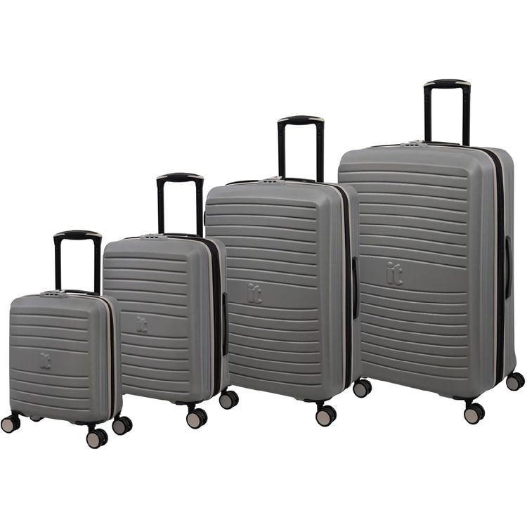 it luggage Eco-Protect Unisex ABS Hard Case, Expandable Trolley Bag with TSA Lock & 8 Spinner Wheels - Elephant Skin