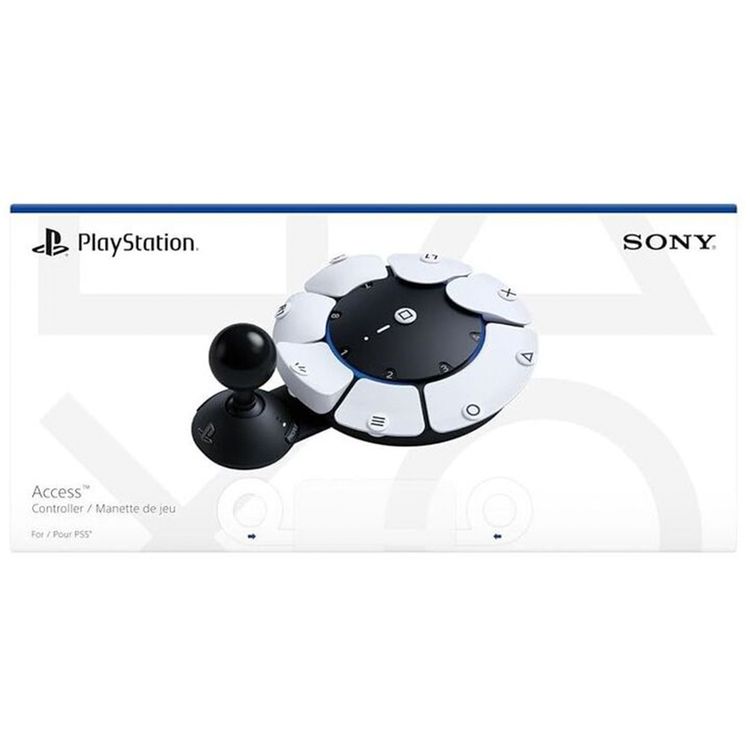 وحدة تحكم الوصول من سوني لجهاز PS5 - أبيض أسود