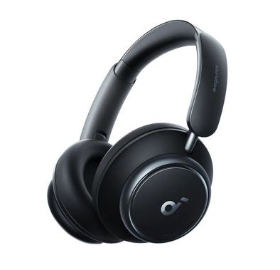 Soundcore Space Q45 Long-Lasting Noise Cancelling Headphones with Harmonious Design, Crystal Clear Calls, 50 Hours Battery Life - Black