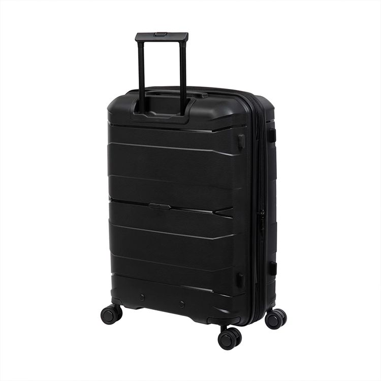 it luggage Momentous Small 21" Luggage, 8 Wheel Spinner, Telescopic Extendable Handle, Combination Lock, Polypropylene Material - Black