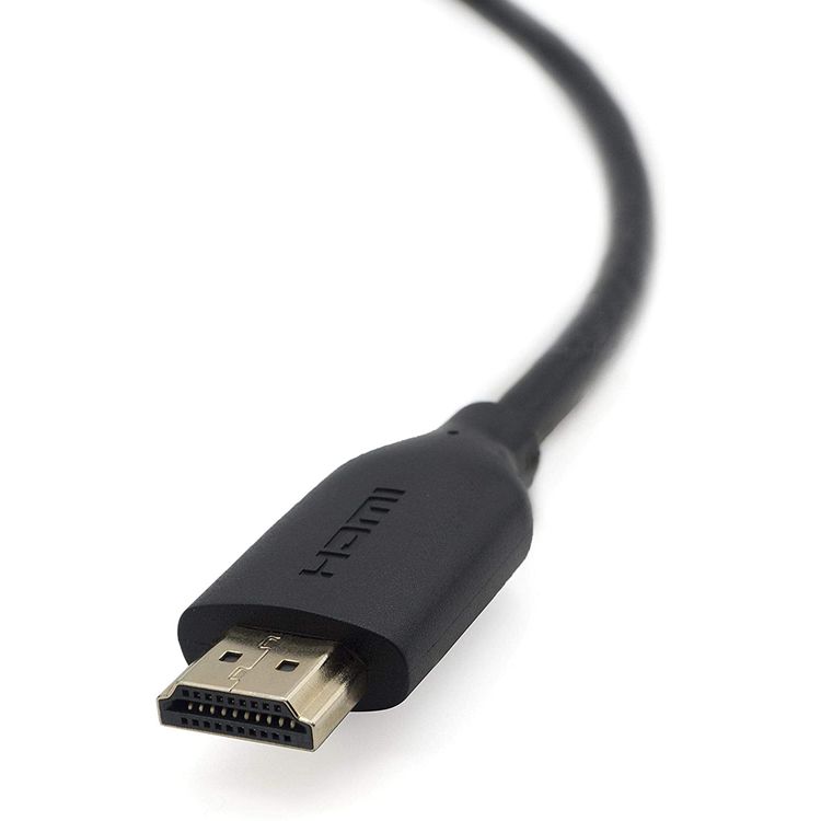 Belkin High Speed  HDMI 2M Cable Supports Full HD 1080p with Ethernet 10.2 Gbps, 4K Cinema Resolution, 3D Compatible, Audio Return Channel - Black
