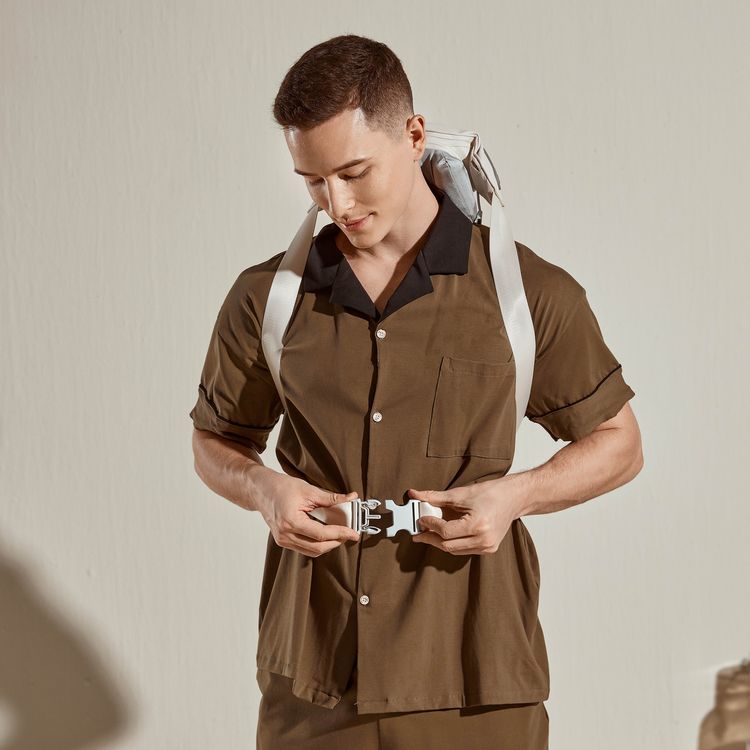 Porodo Neck & Shoulder Kneading Massager With Heat Compress, Voltage 5V DC, Bionic 5D Kneading Technology,  10 Minutes (Auto Shut-Off) - White