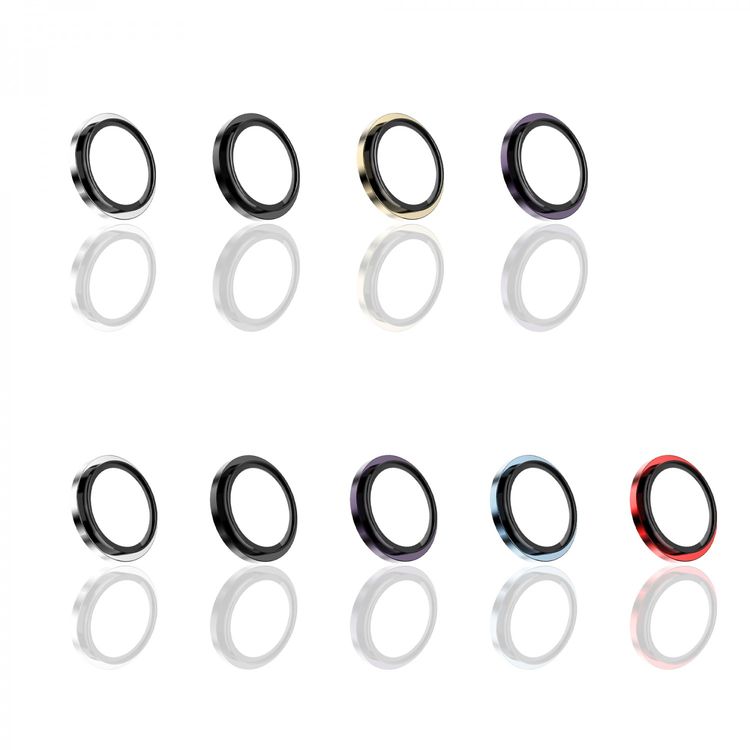 Green Lion HD Plus Camera Lens Protector for iPhone 13/13 Mini, Water Resistant, Easy Installation, Anti-Scratch, Anti-Fingerprint, Shatter Protection - Black