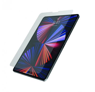 LEVELO Laminated Crystal Clear Tempered Glass Screen Protector Compatible for iPad Pro 12.9" (2021 & 2020) Sensitive Touch, Anti-Scratch, Shock Absorption Protector - Clear