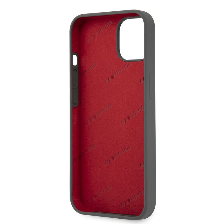 CG MOBILE AMG Liquid Silicone Case with Big Logo Compatible for iPhone 13 (6.1") Easy Access to All Ports, Shock-Absorption, Anti-Scratch, & Drop Protection