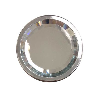 Nuckees Stand and Grip with Snug-hug Technology Compatible for Smartphones & Tablets - Reusable & Magnetic Mount Friendly Kickstand - 360° Viewing - 4-way Locking Stand - Mirror