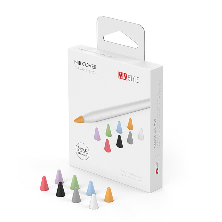 AhaStyle Nib Cover Perfectly Fit Apple Pencil Wireless Charging