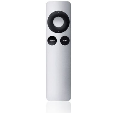 Apple TV Remote (2nd and 3rd Generation) Compatibility With Apple TV 4K & Apple TV HD, IR transmitter, Lightning connector for charging - Silver