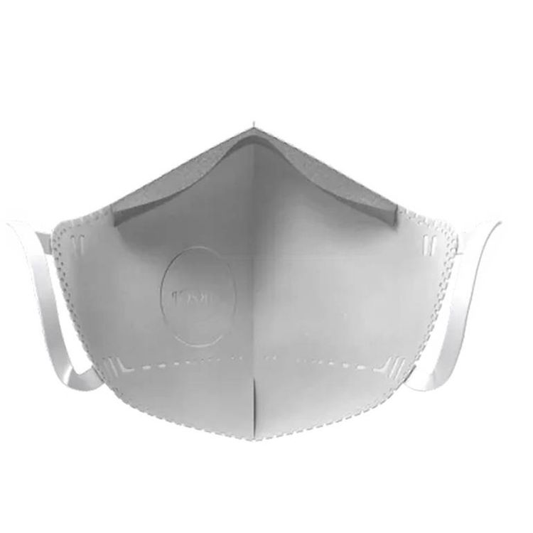 Airpop Pocket Reusable Kids Face Mask with 2 Pieces per Pack, 4-Layer Filter Face Covering, Up to 40 Hours of Wearability, 3D Structure, Soft Ergonomic Foam Seal, 99.3% Particle Filtration & 99.9% Bacterial Filtration - White